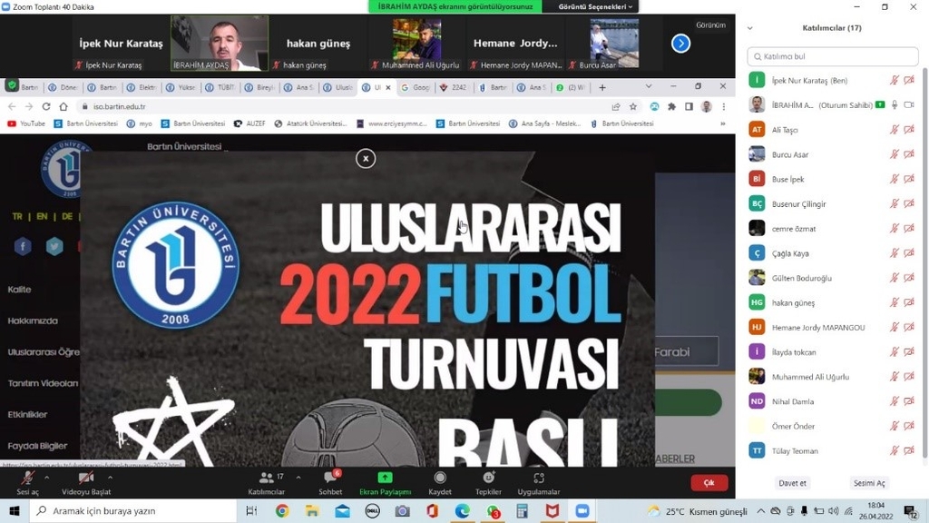 2022 Bahar Dönemi 2. Akademik Danışmanlık Toplantısı Gerçekleştirildi Fotograflar 6