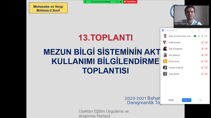 2. Sınıf Öğrencilerine Mezun Bilgi Sisteminin Aktif Kullanımı Konusunda Bilgilendirme Fotograflar 0