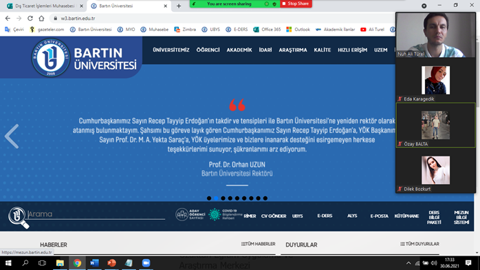 2. Sınıf Öğrencilerine Mezun Bilgi Sisteminin Aktif Kullanımı Konusunda Bilgilendirme Fotograflar 1