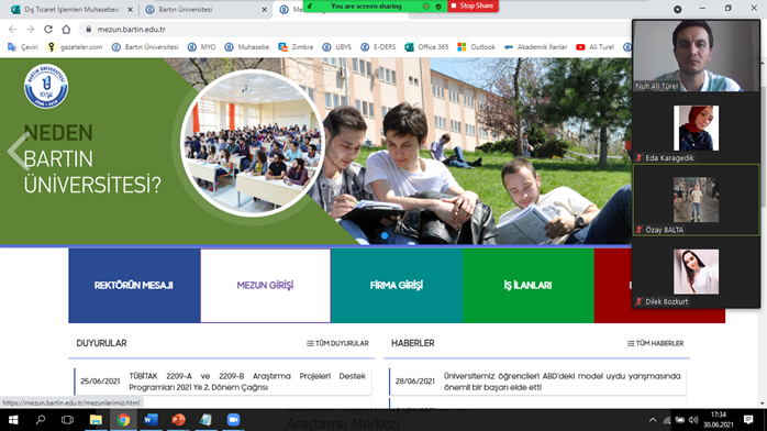 2. Sınıf Öğrencilerine Mezun Bilgi Sisteminin Aktif Kullanımı Konusunda Bilgilendirme Fotograflar 2