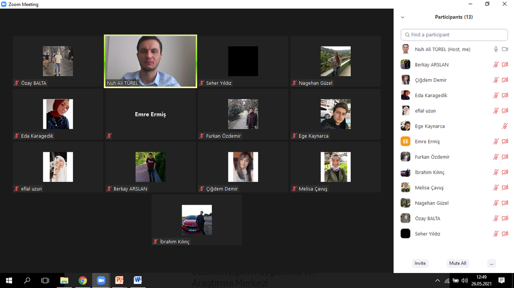 2. Sınıf Öğrencilerine Ulusal ve Uluslararası Öğrenci Projeleri Hakkında Bilgilendirme Fotograflar 1