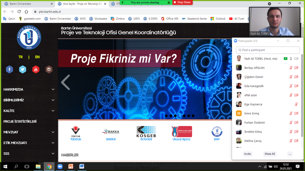 2. Sınıf Öğrencilerine Ulusal ve Uluslararası Öğrenci Projeleri Hakkında Bilgilendirme Fotograflar 2