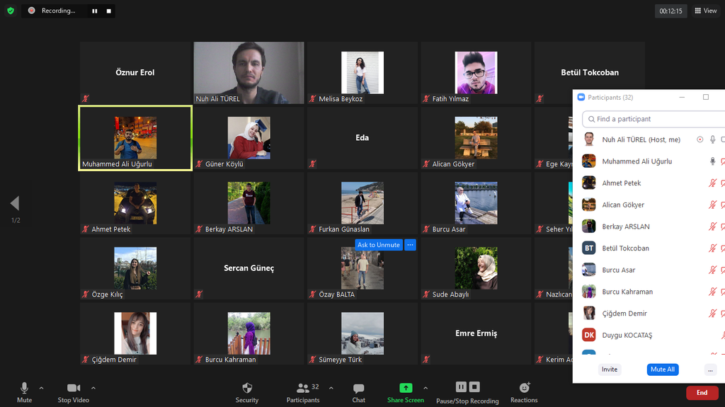Öğrencilerimize 2020-2021 Yaz Dönemi Stajı Konusunda Bilgilendirme Fotograflar 1