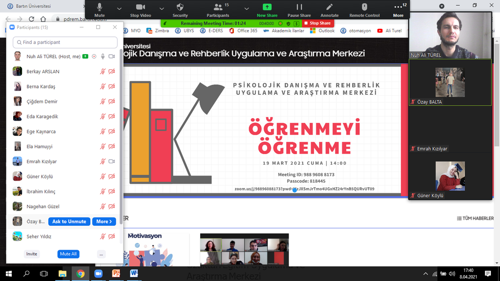 2. Sınıf Öğrencilerine Psikolojik Danışma ve Rehberlik Merkezi ile Engelli Öğrenci Birimine Erişim Konusunda Bilgilendirme Fotograflar 0