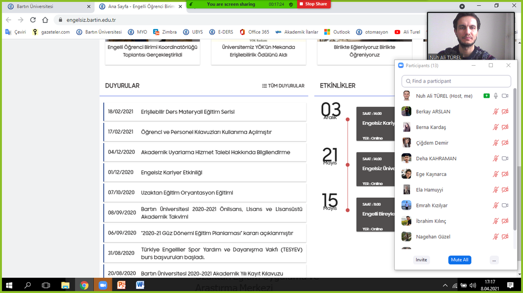 2. Sınıf Öğrencilerine Psikolojik Danışma ve Rehberlik Merkezi ile Engelli Öğrenci Birimine Erişim Konusunda Bilgilendirme Fotograflar 4