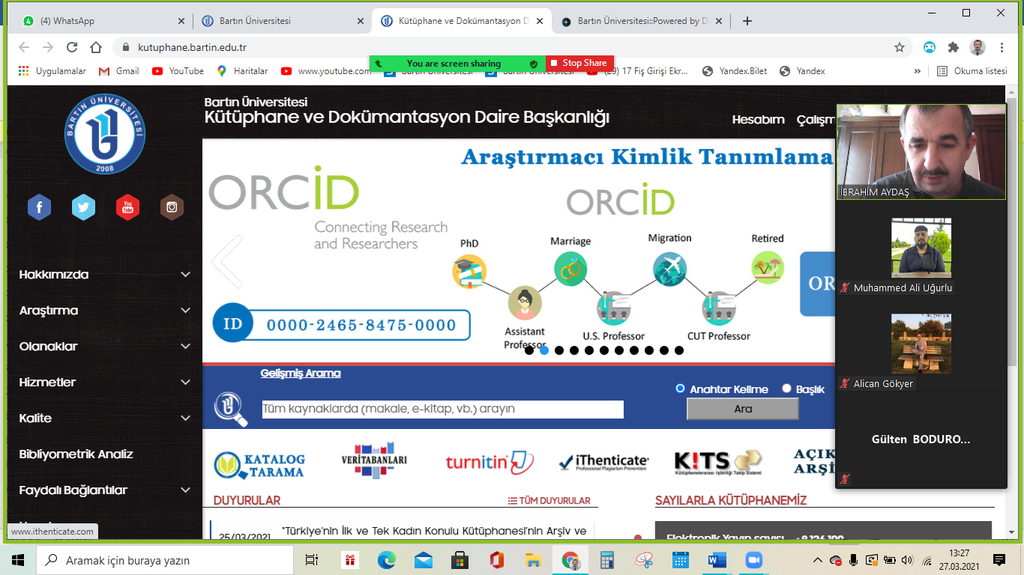 1. Sınıf Öğrencilerine Kütüphane ve Kurumdaki Diğer Tesislerin Kullanımı Hakkında Bilgilendirme Toplantısı Fotograflar 2