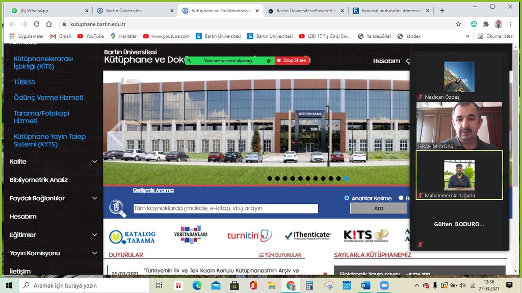 1. Sınıf Öğrencilerine Kütüphane ve Kurumdaki Diğer Tesislerin Kullanımı Hakkında Bilgilendirme Toplantısı Fotograflar 0