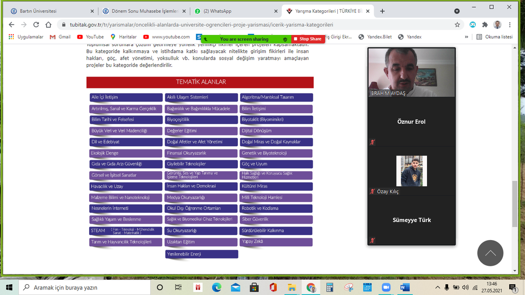 1. Sınıf Öğrencilerine Ulusal ve Uluslararası Öğrenci Projeleri Hakkında Bilgilendirme Fotograflar 5
