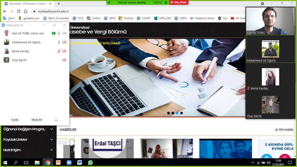 Bölüm ve Sınıf Öğrenci Temsilcileriyle Toplantı Fotograflar 1