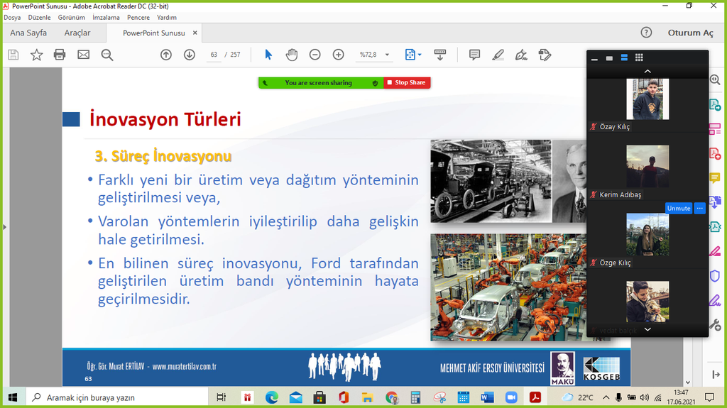 1. Sınıf Öğrencilerine Girişimcilik Konulu Bilgilendirmeler Fotograflar 4