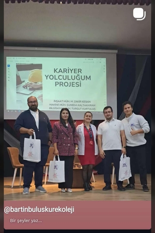 Fakültemiz Öğretim Elemanları Kariyer ve Meslek Tanıtım Gününe Katıldı