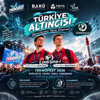 LookSina-i Takımı TEKNOFEST 2026’da Türkiye 6.’sı Oldu