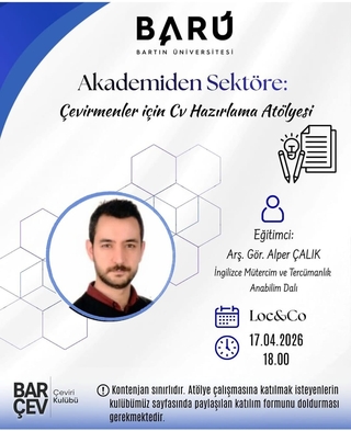 Çevirmenler İçin CV Hazırlama Atölyesi Gerçekleştirildi.