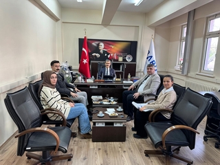 Üniversite-sanayi işbirliği çerçevesinde Bartın TSO Genel Sekreteri Sn. Ahmet İncekara okulumuzu ziyaret etti