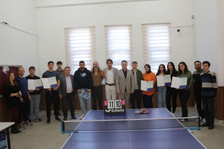 Orman Endüstri Mühendisliği Öğrencilerimizden Masa Tenisinde Büyük Başarı