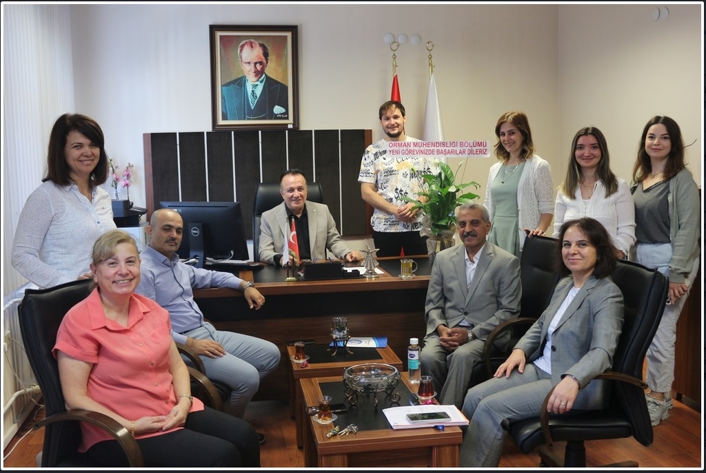 Bartın Üniversitesi Orman Fakültesi Dekanı Prof. Dr. Bülent KAYGIN’a Hayırlı Olsun Ziyareti Fotograflar 3
