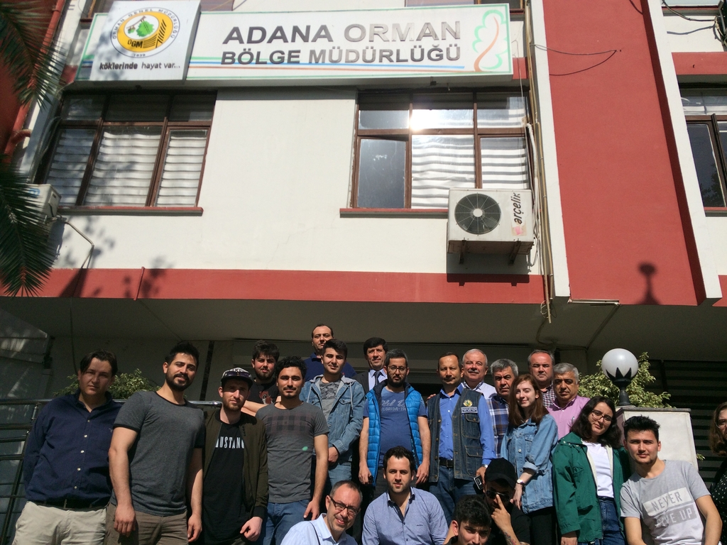Orman Mühendisliği Öğrencileri Teknik Gezi İçin Adana Orman Bölge Müdürlüğüne Gittiler