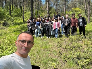 Orman Mühendisliği 4. Sınıf Öğrencilerine Hasılat Bilgisi ve Orman Amenajmanı Derslerinden Uygulama Yapılmıştır
