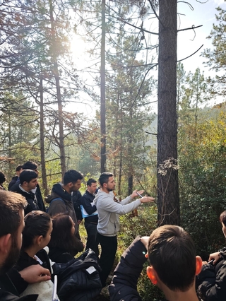 Bartın Üniversitesi Orman Mühendisliği Öğrencileri Saha Uygulamasında Yetişiyor
