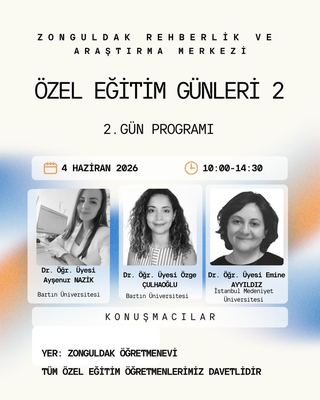 Özel Eğitim Günleri-2’de Güncel Konular Ele Alındı.