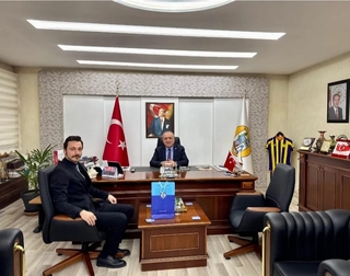 Ulus Belediye Başkanı Sayın Hasan  Hüseyin UZUN 'u Ziyaret Ettik