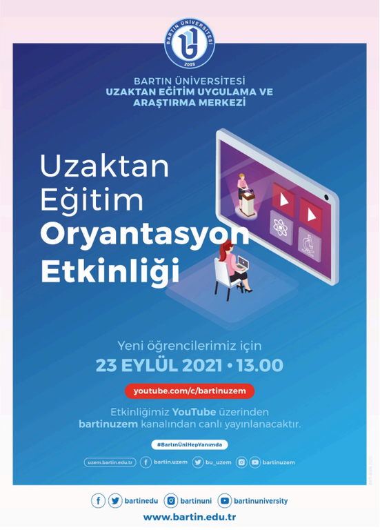 Uzaktan Eğitim Oryantasyon Etkinliği Fotograflar 0