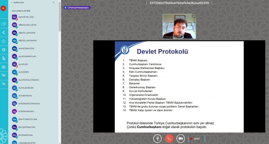 Bölümümüz Öğretim Görevlisinden Konya Teknik Üniversitesine Seminer Fotograflar 2