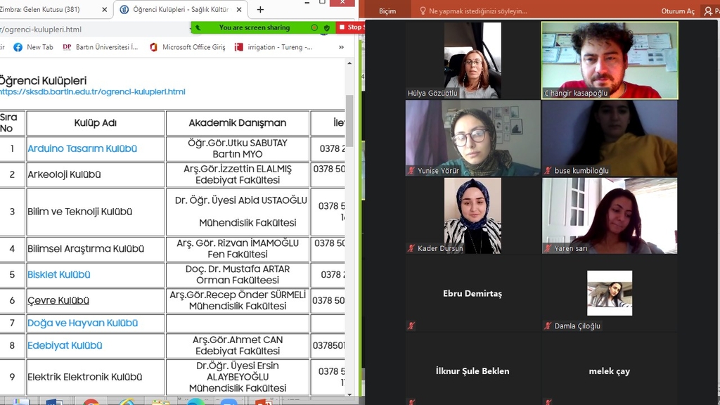 8. toplantı: 2. Sınıflara Öğrenci Kulüpleri Tanıtıldı Fotograflar 1