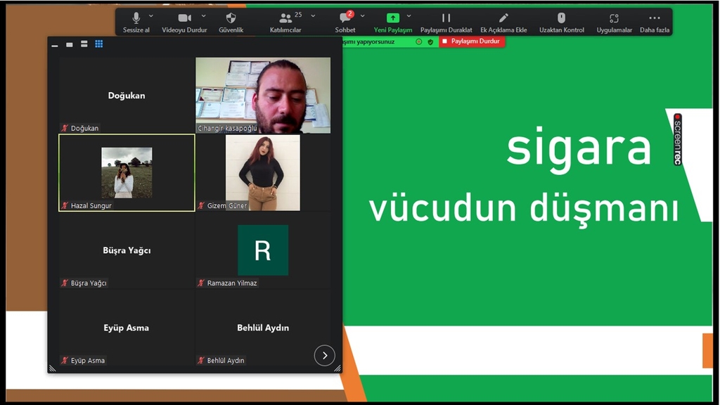 Tütün ve İnternet Bağımlılığı Anlatıldı Fotograflar 2