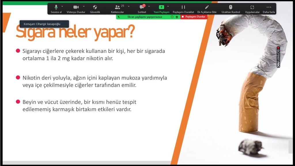 Tütün ve İnternet Bağımlılığı Anlatıldı Fotograflar 5