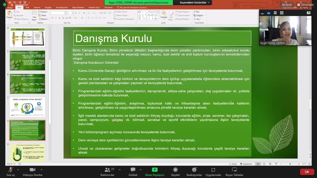 Bölümümüz Bartın MYO Danışma Kurulu Toplantısına katıldı Fotograflar 1