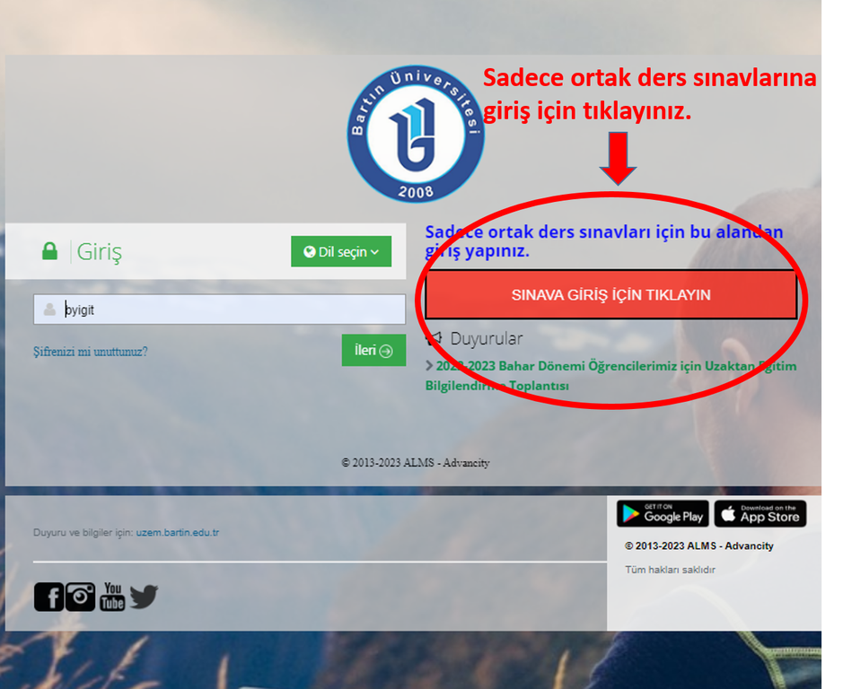 Ortak Zorunlu Dersler-Vize Sınavları Hakkında Fotograflar 1