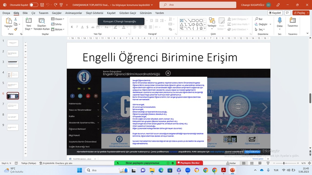 İkinci Sınıflar final öncesi akademik danışmanlık toplantısında buluştu (2022-2023 Bahar) Fotograflar 13