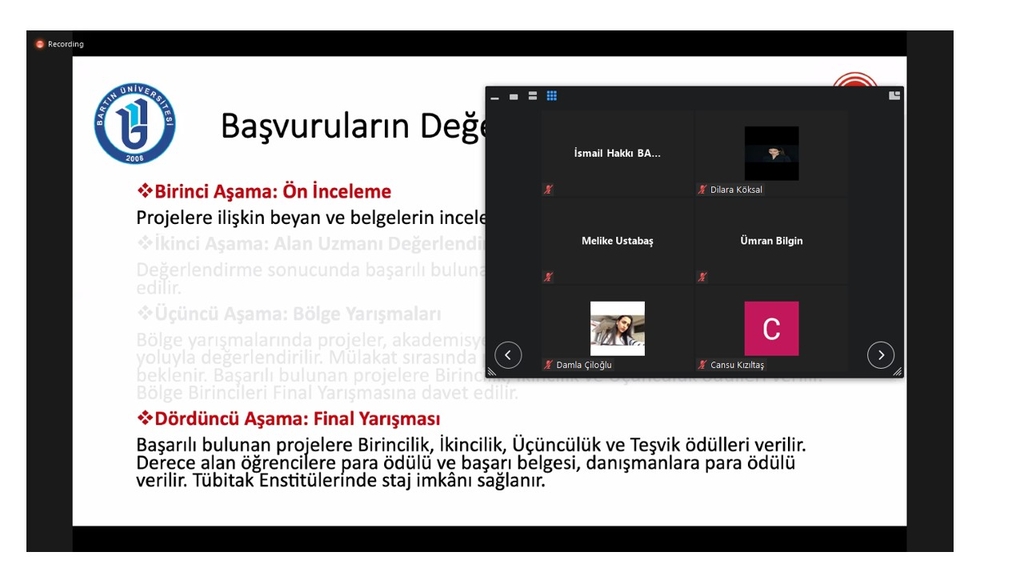9. toplantı: 2 .sınıflara Ulusal ve Uluslararası Öğrenci Projeleri anlatıldı Fotograflar 6