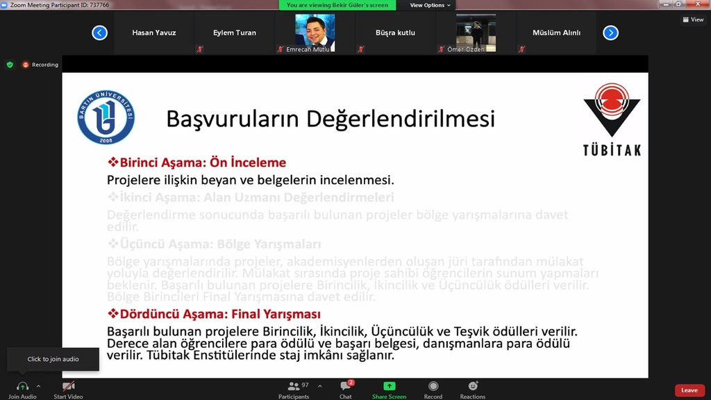9. toplantı: 2 .sınıflara Ulusal ve Uluslararası Öğrenci Projeleri anlatıldı Fotograflar 5