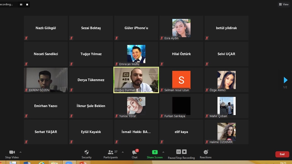 Mezunumuz Doğuş Durmaz Öğrencilerimize Başarı Hikayesini Anlattı. Fotograflar 2