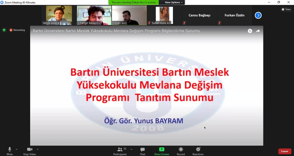 7. Toplantı: Erasmus, Farabi,  Mevlâna gibi  değişim  programlarına  yönelik  bilgilendirme toplantısı yapıldı Fotograflar 4