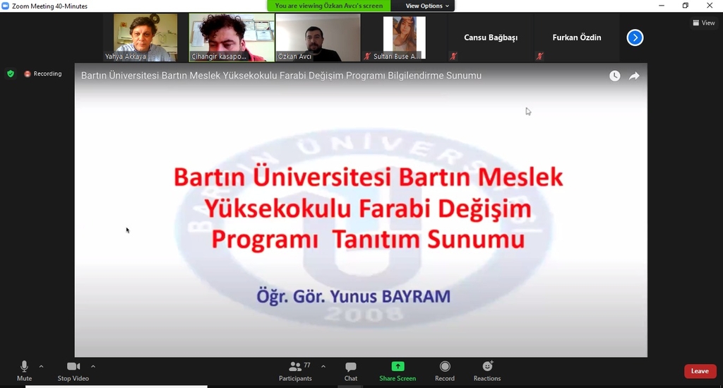 7. Toplantı: Erasmus, Farabi,  Mevlâna gibi  değişim  programlarına  yönelik  bilgilendirme toplantısı yapıldı Fotograflar 2