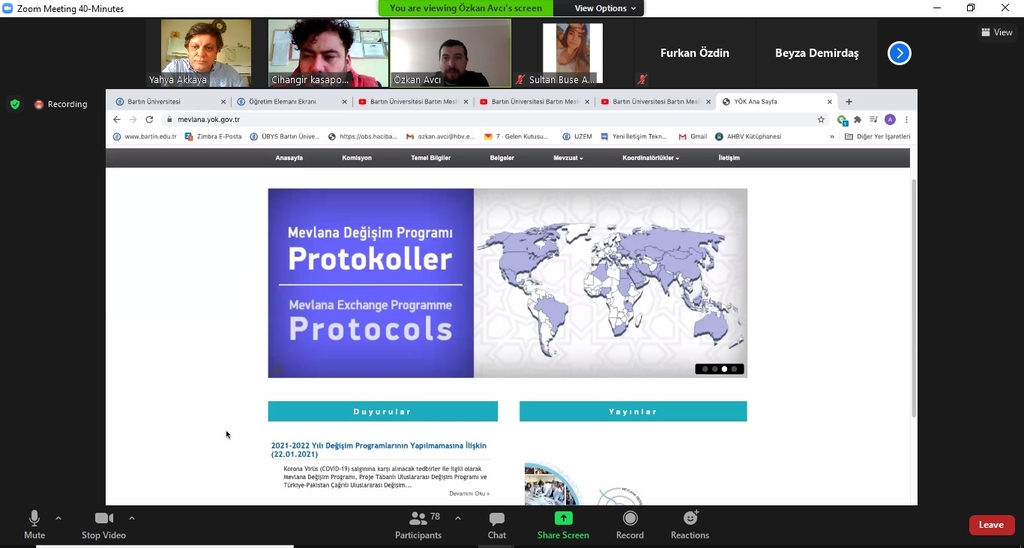 7. Toplantı: Erasmus, Farabi,  Mevlâna gibi  değişim  programlarına  yönelik  bilgilendirme toplantısı yapıldı Fotograflar 3