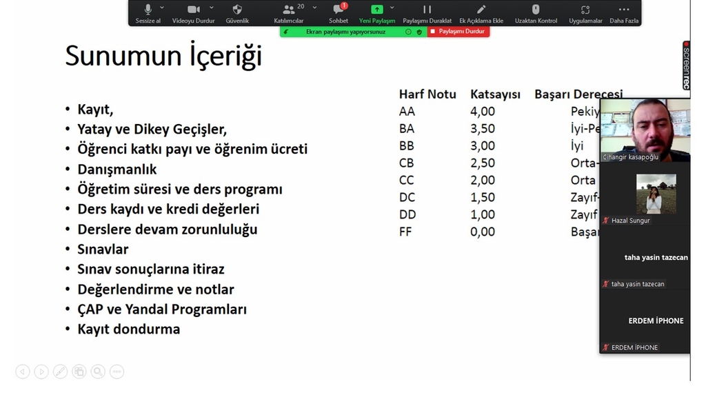 1. Toplantı: Genel İşleyiş Kurallar, Eğitim-Öğretim Sınav Yönetmeliği anlatıldı Fotograflar 4