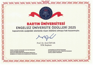 PDR Programı Engelsiz Üniversite Program Nişanı Aldı