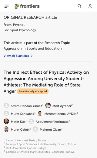 International Academic Success from Our Department Faculty Members