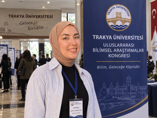 Our student Şerifenur Karakoyun participated in the 11th International Thrace Scientific Research Congress