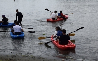 Canoe Event Organized for Child Houses Residents Under the Coordination of Our Department