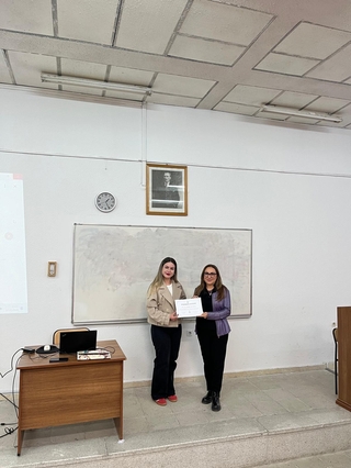 Prof. Dr. Sebahat Açıksöz  "Ekolojiden Eşitliğe- Şantiyeden Akademiye: Peyzaj Mimarlığında Kadınların Yolculuğu" başlıklı sunum yapmıştır.