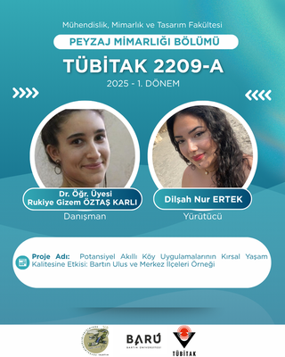 Bölümümüze Ait TÜBİTAK 2209-A (2025/ 1. Dönem) Projesi Kabul Edildi