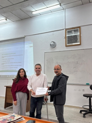 PEM 457 Meslek Etiği dersi kapsamında Doğa Yürüyüşü Eğitimi verilmiştir