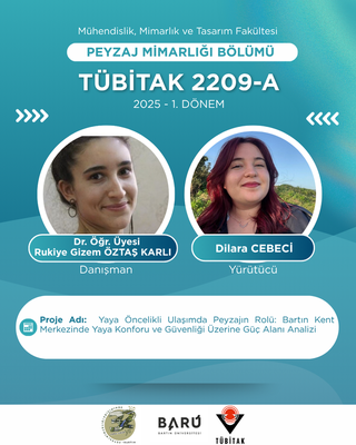 Bölümümüze Ait TÜBİTAK 2209-A (2025/ 1. Dönem) Projesi Kabul Edildi