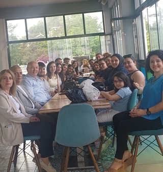 Veda çayı etkinliği düzenlendi.