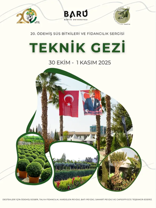 20. Ödemiş Süs Bitkileri ve Fidancılık Sergisi’ne teknik gezi düzenlenmiştir.